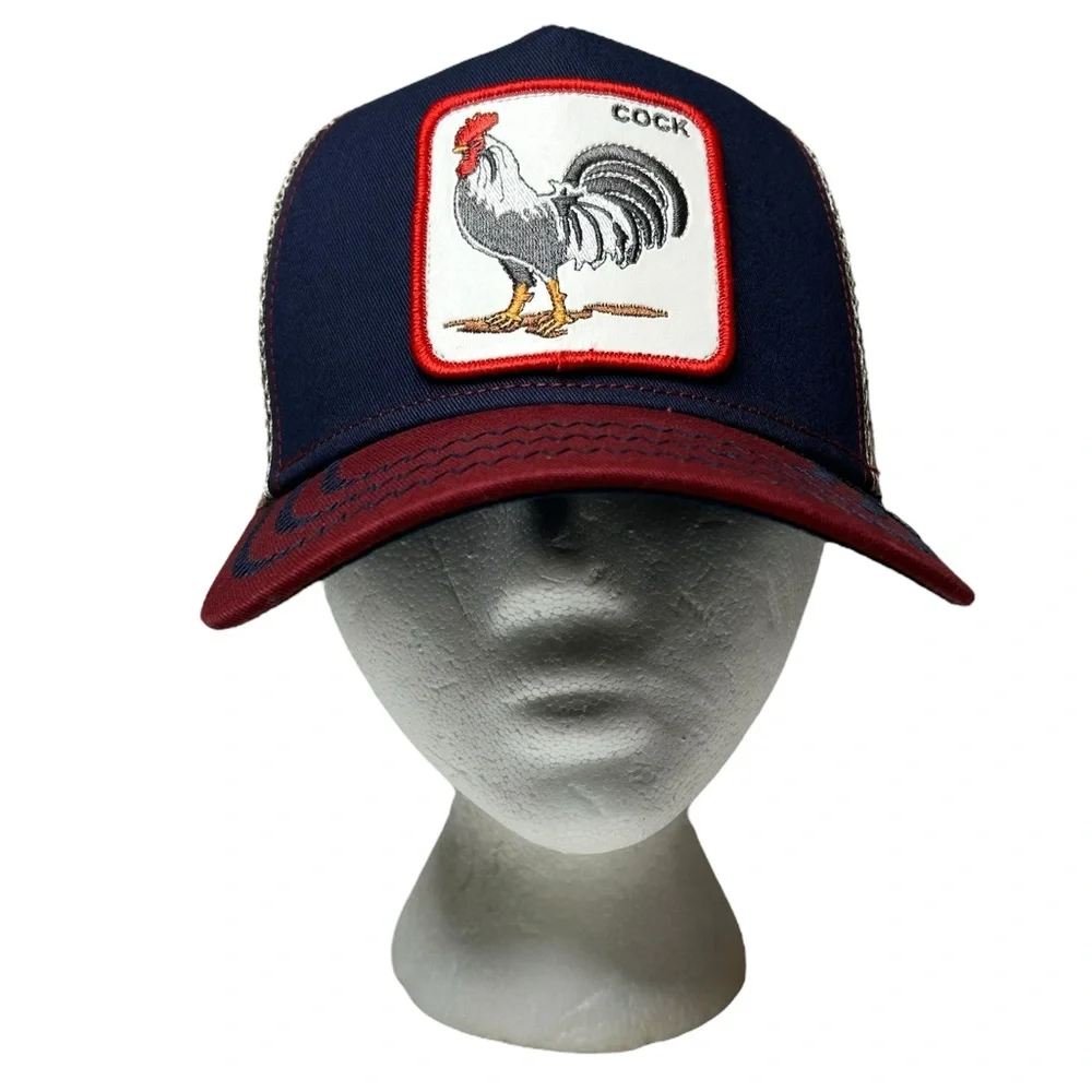GOORIN BROS | “Rooster” 😏 Snapback - Navy + Red - OS